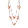 Thumbnail Image 4 of Previously Owned Diamond Necklace 3/8 ct tw Round/Marquise 10K Rose Gold