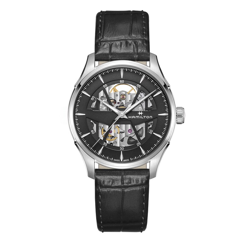 Main Image 1 of Previously Owned Hamilton Jazzmaster Skeleton Automatic Men's Watch H42535780