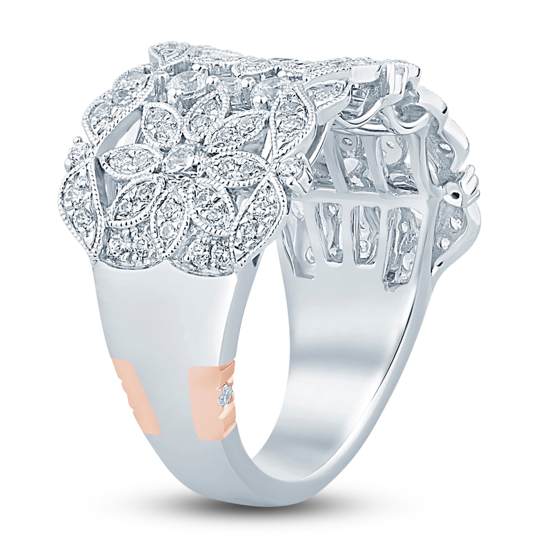 Main Image 2 of Previously Owned Pnina Tornai Diamond Fashion Ring 1 ct tw Round 14K White Gold