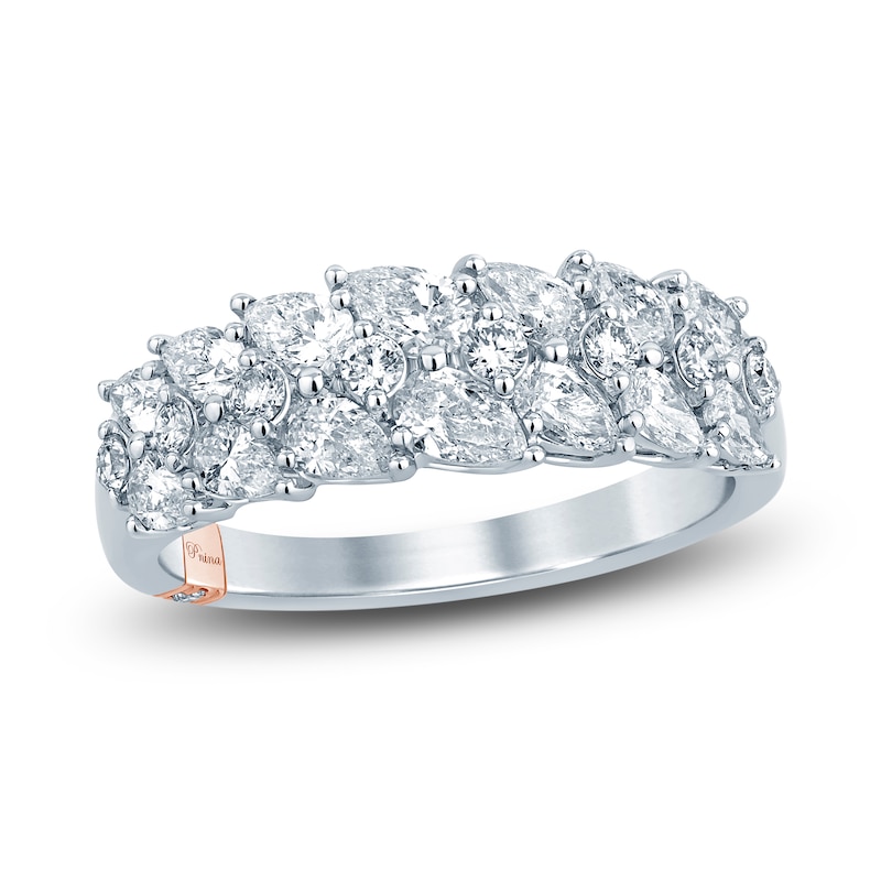 Main Image 1 of Previously Owned Pnina Tornai Diamond Fashion Ring 1-1/4 ct tw Pear/Round 14K White Gold