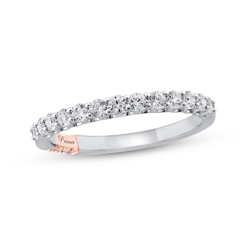 Main Image 1 of Previously Owned Pnina Tornai Definitely Yours Diamond Wedding Band 1/2 ct tw Round 14K White Gold