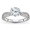 Thumbnail Image 3 of Previously Owned Diamond Engagement Ring Setting 1/3 ct tw Round 14K White Gold
