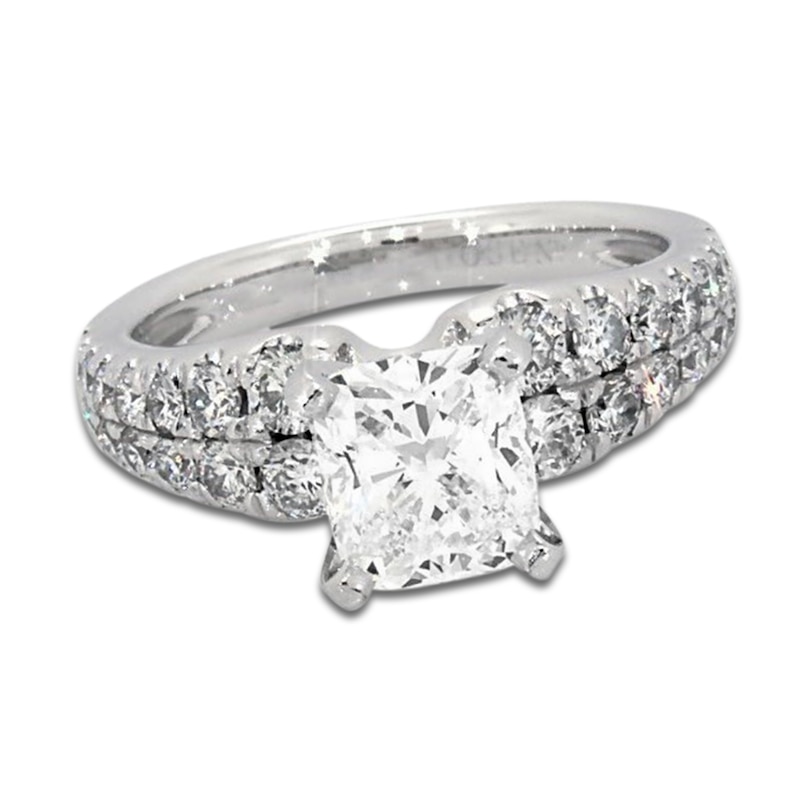 Previously Owned Diamond Engagement Ring 1-7/8 ct tw 14K White Gold