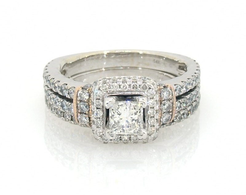 Main Image 1 of Previously Owned Diamond Ring 2-1/4 ct tw 14K White Gold