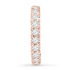 Thumbnail Image 3 of Previously Owned Diamond Eternity Ring 2 ct tw Round-cut 14K Rose Gold