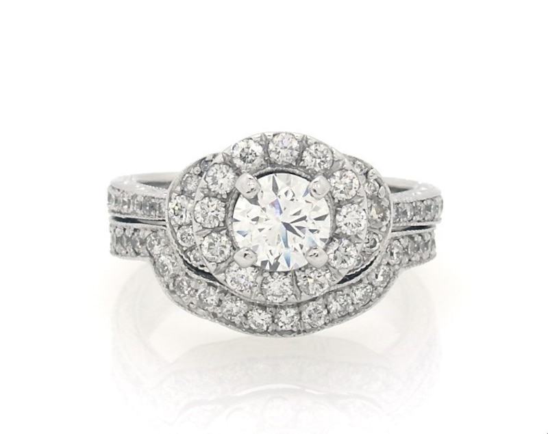 Main Image 1 of Previously Owned Diamond Ring 1-1/2 ct tw 14K White Gold