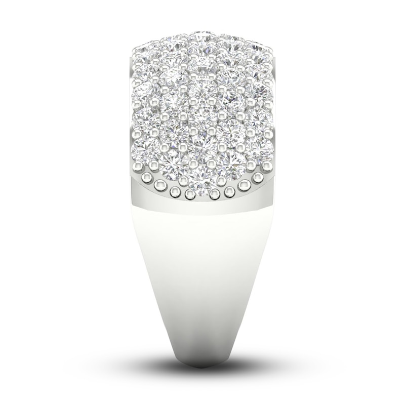 Main Image 3 of Previously Owned Lab-Grown Diamond Ring 2 ct tw Round 14K White Gold