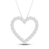 Thumbnail Image 1 of Previously Owned Lab-Grown Diamond Necklace 2 ct tw Round 14K White Gold