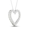 Thumbnail Image 2 of Previously Owned Lab-Grown Diamond Necklace 2 ct tw Round 14K White Gold