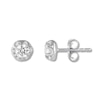 Thumbnail Image 1 of Previously Owned Diamond Stud Earrings 1/2 carat tw Round 14K White Gold