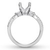 Thumbnail Image 2 of Previously Owned Diamond Ring Setting 1/3 carat tw Marquise/Round 14K White Gold