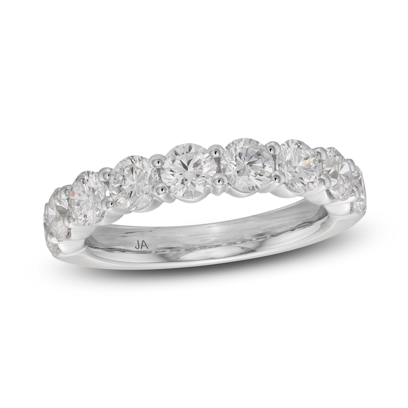 Previously Owned Lab-Grown Diamond Anniversary Band ct tw Round 14K Gold