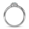 Thumbnail Image 3 of Previously Owned THE LEO First Light Diamond Ring 1/2 ct tw 14K White Gold