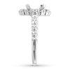 Thumbnail Image 2 of Previously Owned Diamond Ring Setting 1-3/8 ct tw Round 18K White Gold