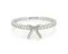 Thumbnail Image 1 of Previously Owned Diamond Engagement Ring Setting 1/6 ct tw 14K White Gold