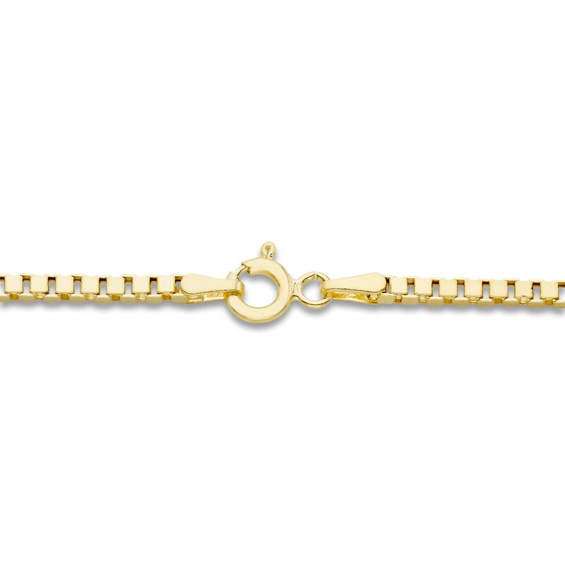 Main Image 2 of Previously Owned Box Chain Necklace 14K Yellow Gold 22&quot; Approx. 2mm