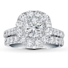 Thumbnail Image 3 of Previously Owned Neil Lane Bridal Setting 2 ct tw Diamonds 14K White Gold