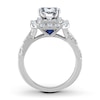 Thumbnail Image 2 of Previously Owned Vera Wang WISH Diamond Engagement Ring Setting 1 ct tw Round 14K White Gold