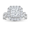 Thumbnail Image 3 of Previously Owned Vera Wang WISH Diamond Engagement Ring Setting 1 ct tw Round 14K White Gold