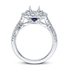 Thumbnail Image 2 of Previously Owned Vera Wang WISH Ring Setting 3/4 ct tw Diamonds 14K White Gold