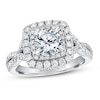 Thumbnail Image 3 of Previously Owned Vera Wang WISH Ring Setting 3/4 ct tw Diamonds 14K White Gold