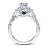 Thumbnail Image 4 of Previously Owned Vera Wang WISH Ring Setting 3/4 ct tw Diamonds 14K White Gold