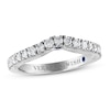 Thumbnail Image 1 of Previously Owned Vera Wang WISH Diamond Wedding Band 1/2 ct tw Round Platinum