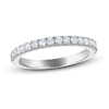 Thumbnail Image 1 of Previously Owned Vera Wang WISH Diamond Wedding Band 3/8 ct tw Round 14K White Gold