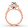 Thumbnail Image 2 of Previously Owned Vera Wang WISH Ring Setting 1-1/3 ct tw Diamonds 14K Rose Gold