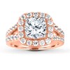 Thumbnail Image 3 of Previously Owned Vera Wang WISH Ring Setting 1-1/3 ct tw Diamonds 14K Rose Gold