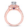 Thumbnail Image 4 of Previously Owned Vera Wang WISH Ring Setting 1-1/3 ct tw Diamonds 14K Rose Gold