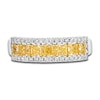 Thumbnail Image 3 of Previously Owned Le Vian Sunny Yellow Diamond Ring 1 ct tw Round 14K Two-Tone Gold