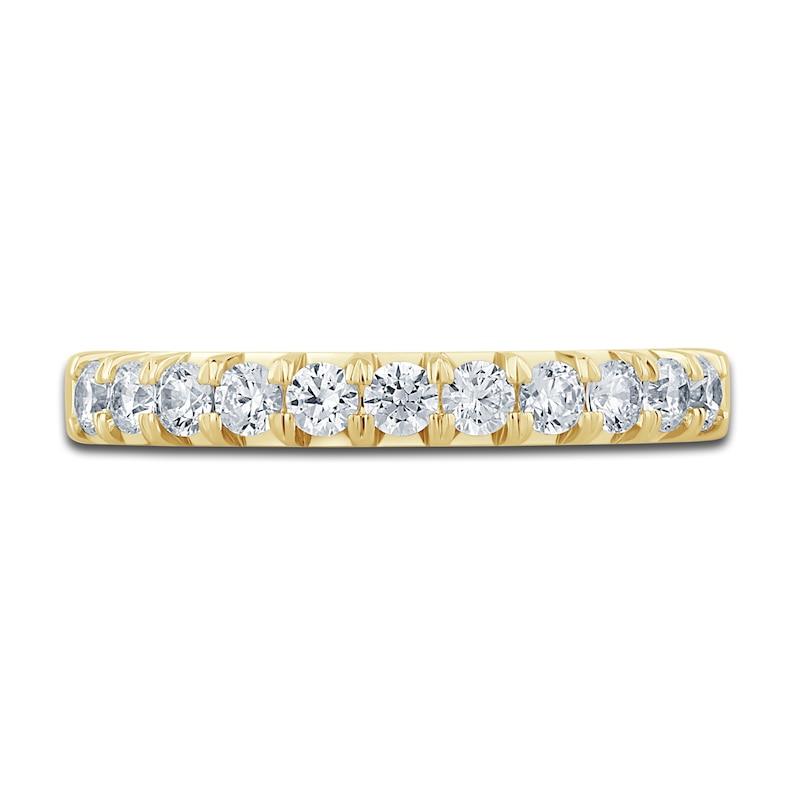 Main Image 3 of Previously Owned Diamond Anniversary Band 1/2 ct tw Round 14K Yellow Gold