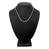 Thumbnail Image 4 of Previously Owned Diamond Tennis Necklace 5 ct tw Round 14K Yellow Gold 16.5"