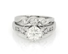 Thumbnail Image 0 of Previously Owned Round-Cut Diamond Bridal Set 1-3/4 ct tw 14K White Gold Size 4.75