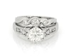 Thumbnail Image 1 of Previously Owned Round-Cut Diamond Bridal Set 1-3/4 ct tw 14K White Gold Size 4.75