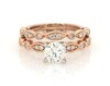 Thumbnail Image 1 of Previously Owned Diamond Bridal Set 1 ct tw 14K/10K Rose Gold