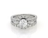 Thumbnail Image 1 of Previously Owned Round-Cut Diamond Bridal Set 2-1/3 ct tw 14K White Gold