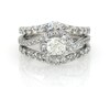 Thumbnail Image 1 of Previously Owned Diamond Bridal Set 1-7/8 ct tw 14K White Gold