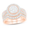 Thumbnail Image 1 of Previously Owned Diamond Bridal Set 1 ct tw Round 14K Rose Gold