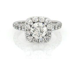 Previously Owned Diamond Engagement Ring 2-1/5 ct tw 14K White Gold