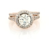 Thumbnail Image 1 of Previously Owned Diamond Bridal Set 1-7/8 ct tw 14K Rose Gold