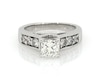 Thumbnail Image 0 of Previously Owned Princess & Round-Cut Diamond Engagement Ring 1-1/2 ct tw 14K White Gold