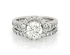 Thumbnail Image 1 of Previously Owned Diamond Bridal Set 2 ct tw 14K White Gold