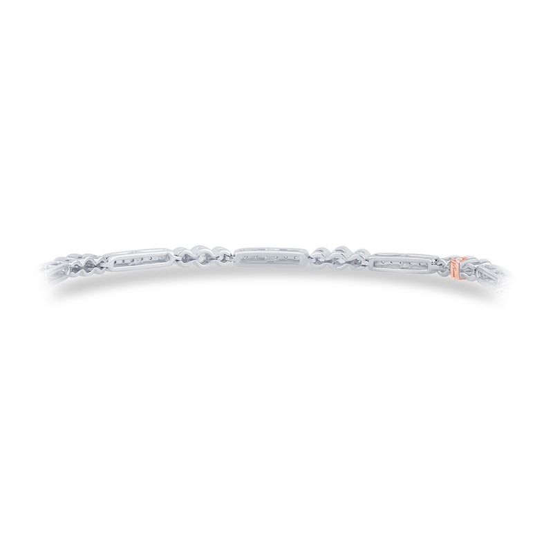 Main Image 2 of Previously Owned Pnina Tornai Diamond Bracelet 1 ct tw Round 14K White Gold 7"