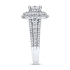 Thumbnail Image 3 of Previously Owned Vera Wang WISH Diamond Engagement Ring 2-1/5 ct tw Round/Princess 14K White Gold