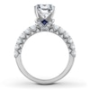 Thumbnail Image 2 of Previously Owned Vera Wang WISH Diamond Ring Setting 3/4 ct tw Round 14K White Gold