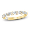 Thumbnail Image 1 of Previously Owned Pnina Tornai Diamond Anniversary Ring 3/4 ct tw Princess/Round 14K Yellow Gold