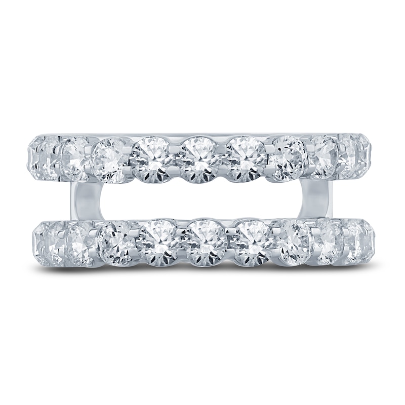 Main Image 3 of Previously Owned Diamond Insert Ring 2 ct tw Round 14K White Gold