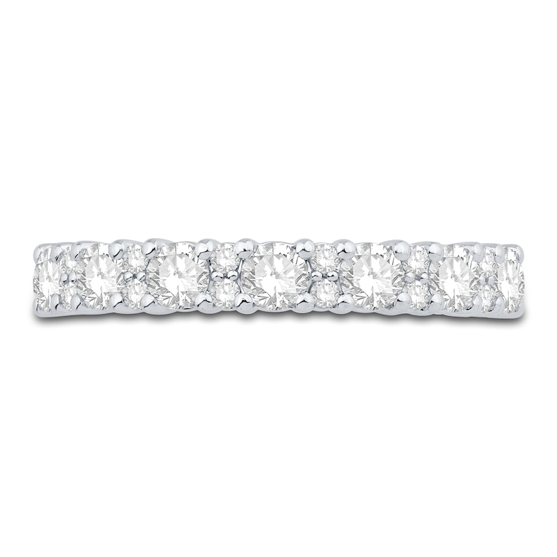 Main Image 3 of Previously Owned Diamond Anniversary Band 3/4 ct tw Round 18K White Gold